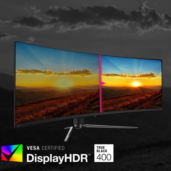 MSI MPG 491CQPDE QD-OLED Computerbildschirm 124,5 cm (49") 5120 x 1440 Pixel Dual QHD Schwarz, 9 image
