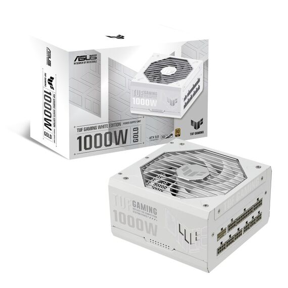 ASUS TUF Gaming 1000W Gold White Edition Netzteil 20+4 pin ATX ATX Weiß, 3 image