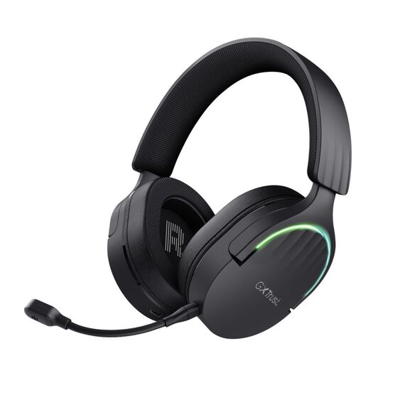 Trust GXT 491 Fayzo Kopfhörer Verkabelt & Kabellos Kopfband Gaming USB Typ-C Bluetooth Schwarz, 2 image