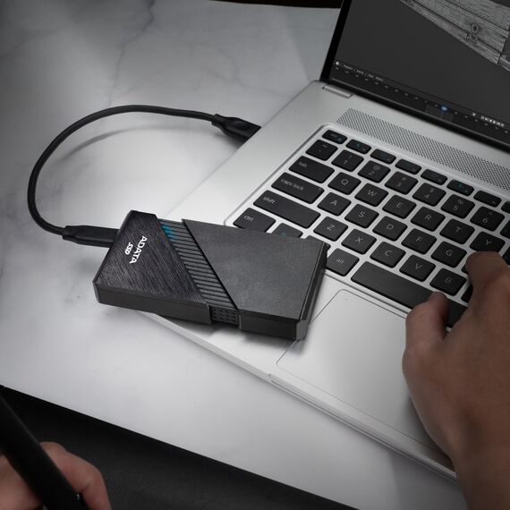 ADATA SE920 Thunderbolt-Technologie 1 TB USB Typ-C 3.2 Gen 2 (3.1 Gen 2) Schwarz, 6 image