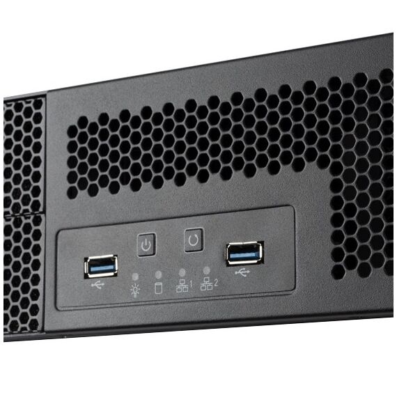 Silverstone RM23-502 2,5/3,5/5,25" Speicherlaufwerkbehälter Schwarz, Silber