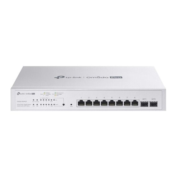 TP-Link Omada Pro S4500-8GHP2F Netzwerk-Switch Managed L2/L2+ Gigabit Ethernet (10/100/1000) Power over Ethernet (PoE) Grau