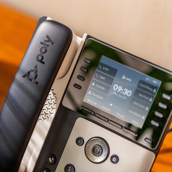 HP Poly Edge E350 IP Telefon und PoE-fähig, 4 image