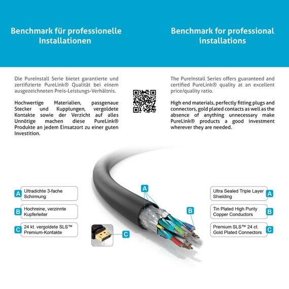 PureLink PI5000-020 DisplayPort-Kabel 2 m Schwarz, Farbe: Schwarz, Länge: 2 m, 4 image