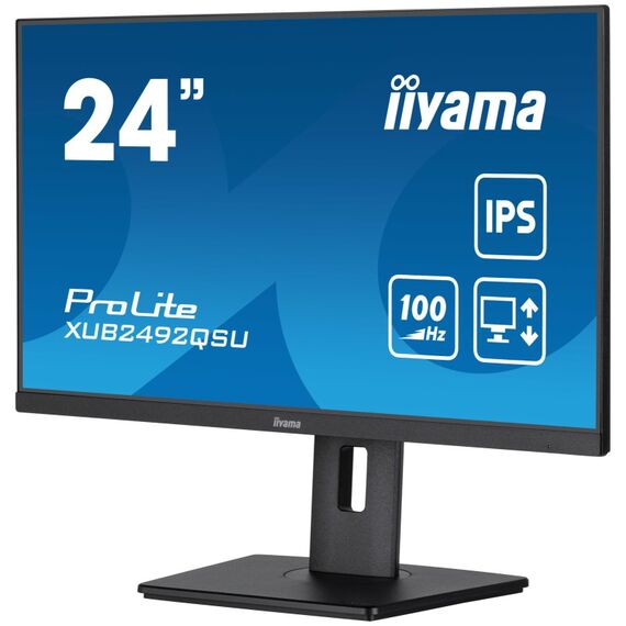 iiyama ProLite XUB2492QSU-B1 Computerbildschirm 60,5 cm (23.8") 2560 x 1440 Pixel Quad HD LED Schwarz, 2 image
