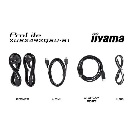 iiyama ProLite XUB2492QSU-B1 Computerbildschirm 60,5 cm (23.8") 2560 x 1440 Pixel Quad HD LED Schwarz, 9 image