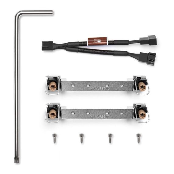 Noctua NH-U12S DX-4677 Computerkühlsystem Prozessor Luftkühlung 12 cm Braun, Hellbraun, Silber, 2 image