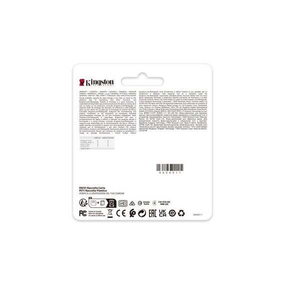 Kingston Technology DataTraveler 512GB 220MB/s Metall-USB-Stick 3.2 Gen 1 SE9 G3, Kapazität: 512 GB, 4 image
