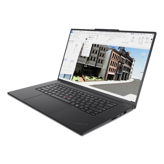 Lenovo ThinkPad P1 Gen 8 Intel Core Ultra 7 265H Mobiler Arbeitsplatz 40,6 cm (16") WUXGA 64 GB LPDDR5x-SDRAM 1 TB SSD NVIDIA RTX PRO 2000 Blackwell Wi-Fi 7 (802.11be) Windows 11 Pro Schwarz Schweiz, 4 image