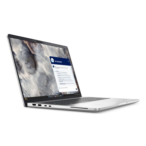 DELL Pro 16 Plus PB16250 Copilot+ PC Intel Core Ultra 5 236V Laptop 40,6 cm (16") Full HD+ 16 GB LPDDR5x-SDRAM 512 GB SSD Wi-Fi 7 (802.11be) Windows 11 Pro Aluminium Schweiz, 4 image
