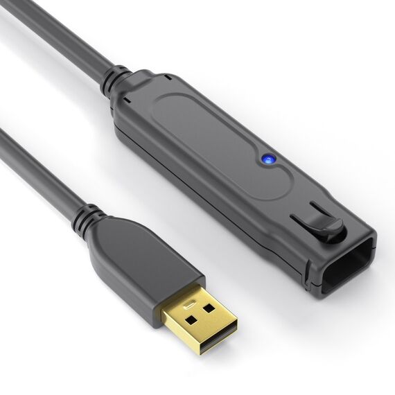 PureLink DS2100-120 USB Kabel USB 2.0 12 m USB A Schwarz