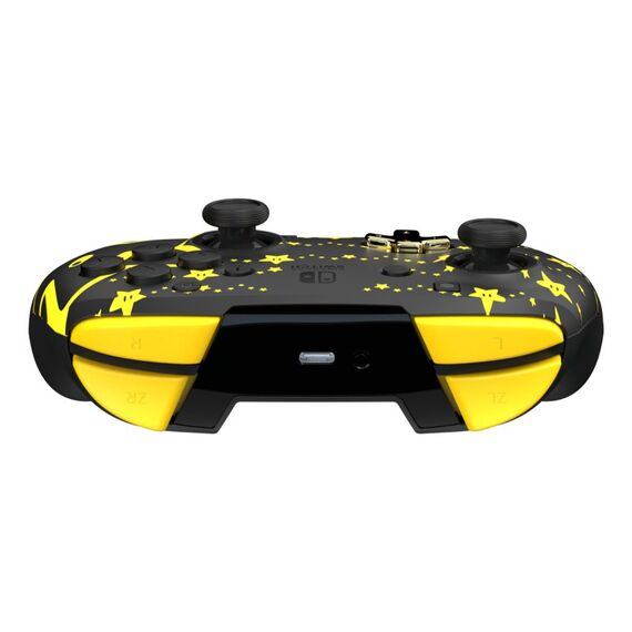 PDP REMATCH GLOW Schwarz, Gelb Gamepad Analog / Digital Nintendo Switch, Nintendo Switch OLED, 2 image