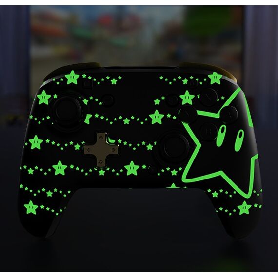 PDP REMATCH GLOW Schwarz, Gelb Gamepad Analog / Digital Nintendo Switch, Nintendo Switch OLED, 3 image