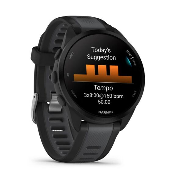 Garmin Forerunner 165 3,05 cm (1.2") AMOLED 43 mm Digital 390 x 390 Pixel Touchscreen Schwarz GPS, 3 image