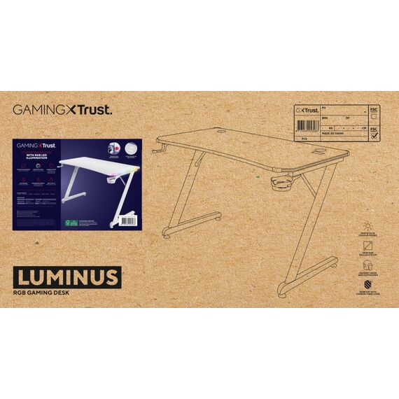 Trust GXT 709W LUMINUS Weiß, 7 image