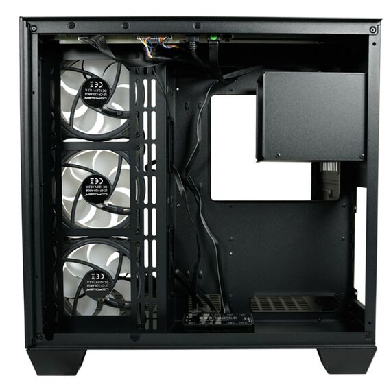 LC-Power 809B Midi Tower Schwarz, 12 image