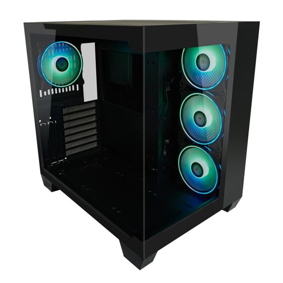 LC-Power 809B Midi Tower Schwarz, 9 image