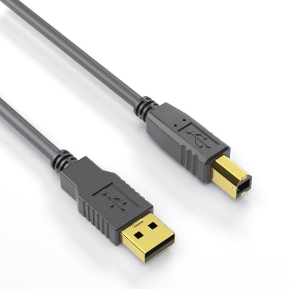 PureLink DS2000-100 USB Kabel USB 2.0 10 m USB A USB B 0,48 Gbit/s Schwarz