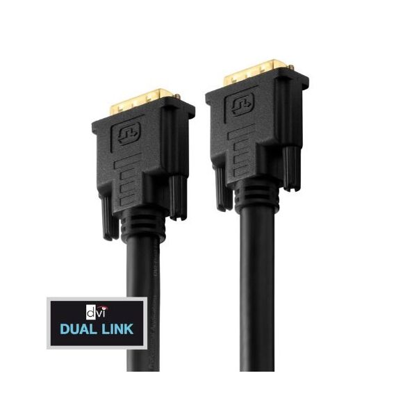 PureLink PI4200-150 DVI-Kabel 15 m DVI-D Schwarz, Farbe: Schwarz, Länge: 15 m