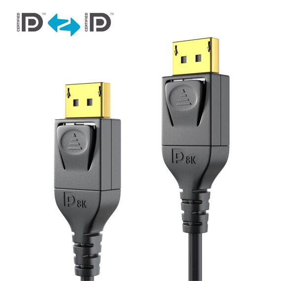 PureLink DisplayPort 1.4 - PureInstall 1 m Schwarz, Länge: 1 m