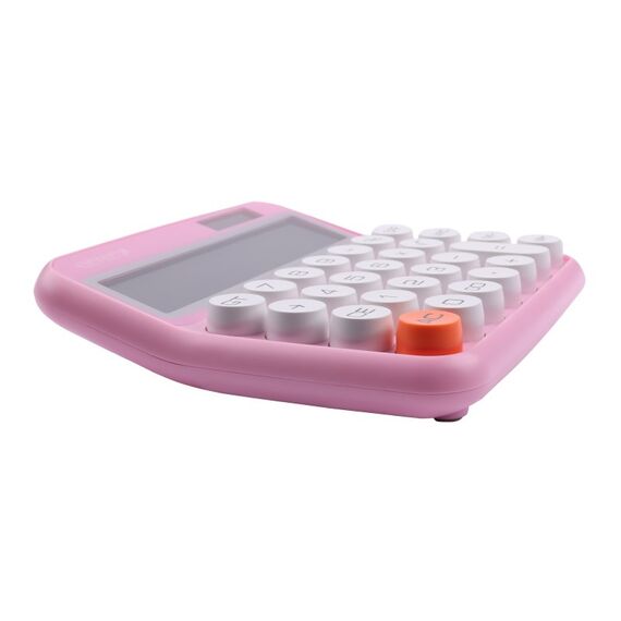Genie 612 P Taschenrechner Desktop Einfacher Taschenrechner Pink, Farbe: Pink, 2 image