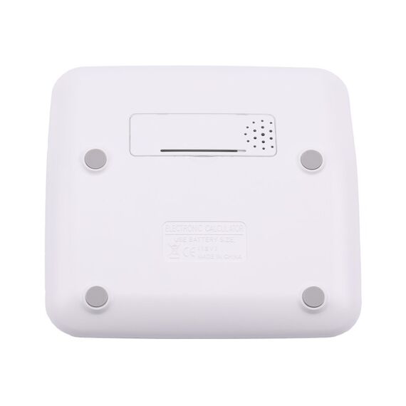 Genie 612 W Taschenrechner Desktop Einfacher Taschenrechner Weiß, Farbe: Weiß, 4 image