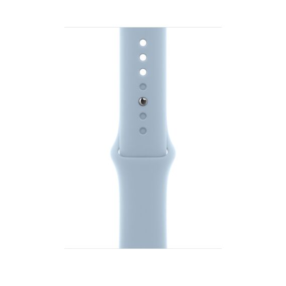 Apple 45 mm Sportarmband Hellblau – M/L, Farbe: Hellblau