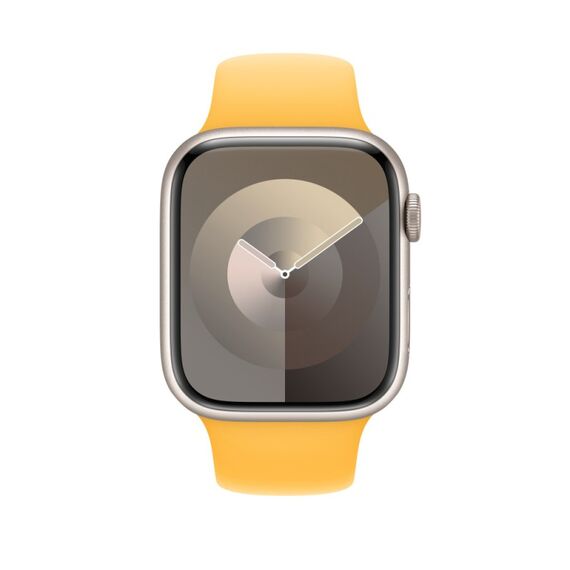Apple 45 mm Sportarmband Warmgelb – M/L, Farbe: Gelb, 3 image