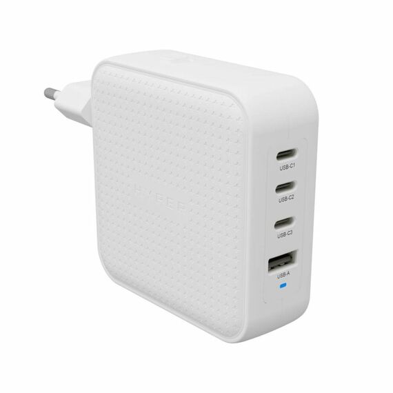 HYPER HJ1002WHWWGL Ladegerät für Mobilgeräte Laptop, Smartphone, Tablets Weiß AC Schnellladung Drinnen
