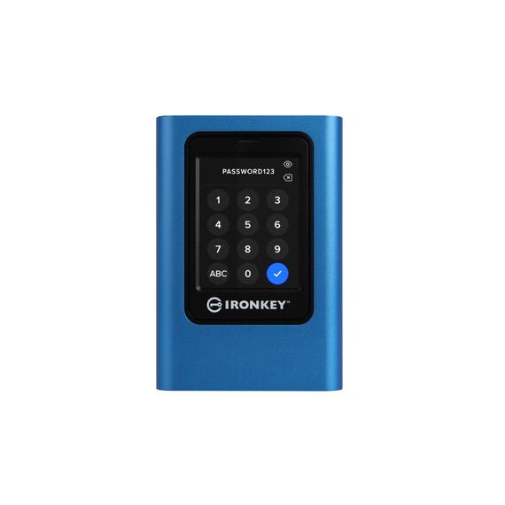 Kingston Technology IronKey 7680GB Vault Privacy 80 XTS-AES 256-bit Verschlüsselte externe SSD, Kapazität: 7,68 TB