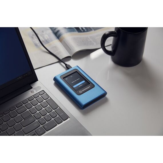 Kingston Technology IronKey 7680GB Vault Privacy 80 XTS-AES 256-bit Verschlüsselte externe SSD, Kapazität: 7,68 TB, 14 image