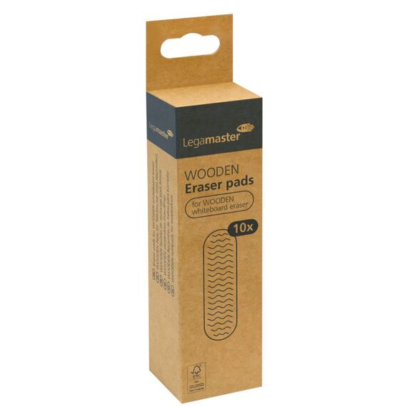 Legamaster WOODEN Tafellöscher-Pad für WOODEN Löscher 10St, 2 image
