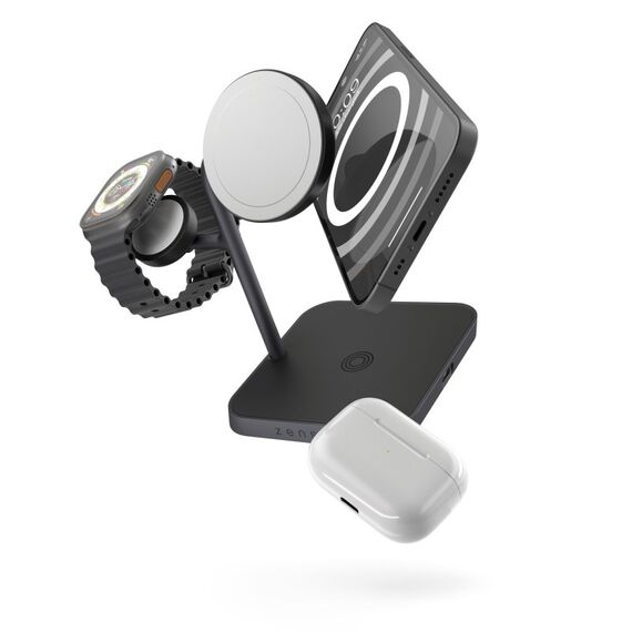 ZENS ZEAPDC01/00 Ladegerät für Mobilgeräte Kopfhörer, Smartphone, Smartwatch, Tablets Schwarz AC Kabelloses Aufladen Schnellladung Drinnen, 2 image