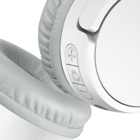 Belkin SoundForm Mini Kopfhörer Kabellos Kopfband Anrufe/Musik USB Typ-C Weiß, 4 image