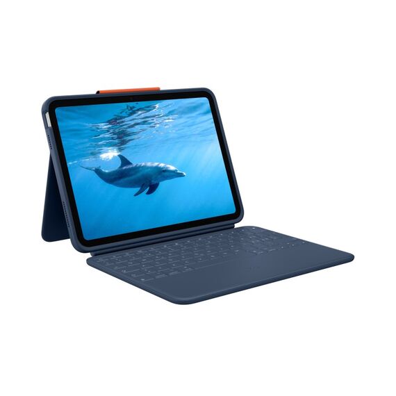 Logitech Rugged Combo 4 QWERTZ Schweiz Smart Connector Blau, 2 image