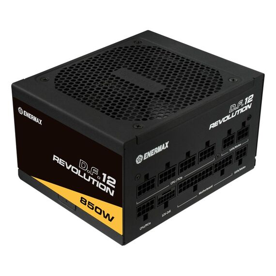 Enermax Revolution D.F.12 Netzteil 850 W 20+4 pin ATX ATX Schwarz, Farbe: Schwarz