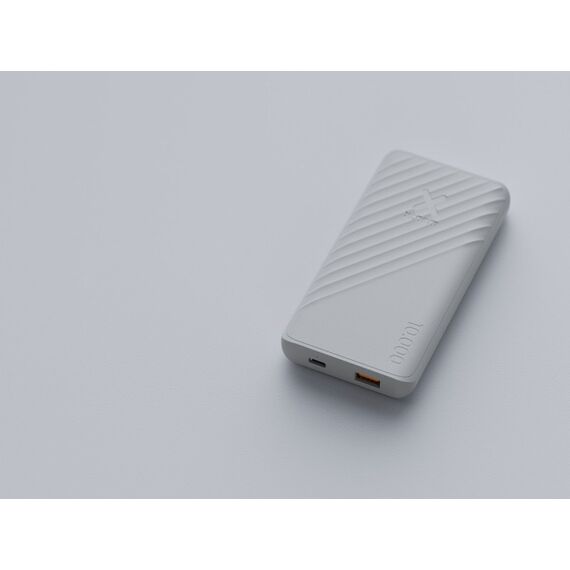 Xtorm 15W FastCharge Go2 Powerbank 10.000 - Aschweiß, Farbe: Weiß, 9 image