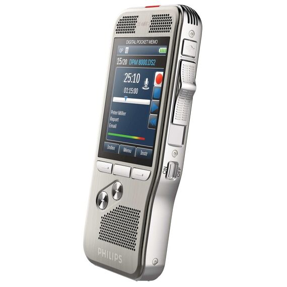 Philips DPM8300/00 Diktiergerät Interner Speicher Silber, 3 image