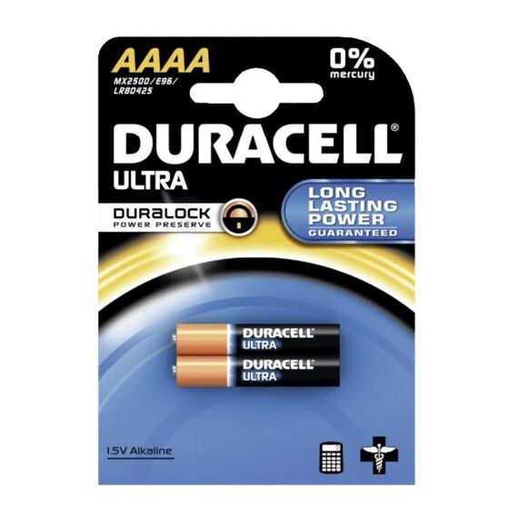 Duracell 041660 Haushaltsbatterie Einwegbatterie AAAA Alkali