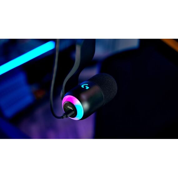 Logitech G Yeti GX Schwarz, Weiß Tischmikrofon, 8 image