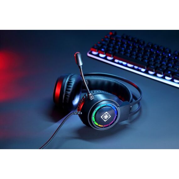 Deltaco Gaming GAM-168 Kopfhörer & Headset Kabelgebunden Kopfband USB Typ-A Schwarz, 12 image