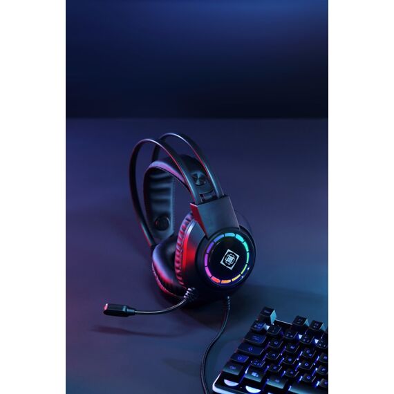 Deltaco Gaming GAM-168 Kopfhörer & Headset Kabelgebunden Kopfband USB Typ-A Schwarz, 8 image
