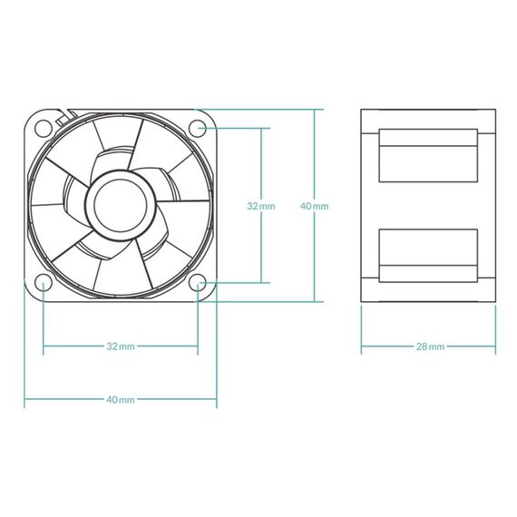 ARCTIC S4028-6K - 40 mm Server Lüfter | Value Pack, 3 image