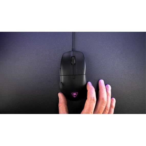 Turtle Beach Pure SEL – Ultraleichte, ergonomische RGB-Gaming-Maus, optischer 8K DPI-Sensor, mechanische Schalter, PTFE-Gleitelemente, RGB-Beleuchtung - Schwarz, Farbe: Schwarz, 7 image