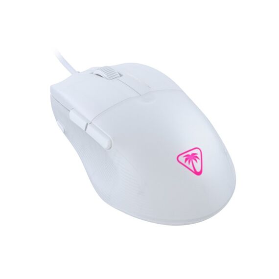 Turtle Beach Pure SEL – Ultraleichte, ergonomische RGB-Gaming-Maus, optischer 8K DPI-Sensor, mechanische Schalter, PTFE-Gleitelemente, RGB-Beleuchtung - Weiß, Farbe: Weiß, 4 image