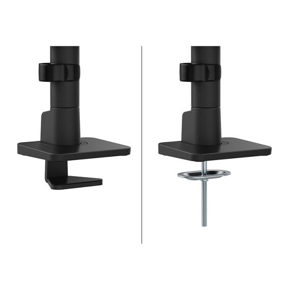 Neomounts DS65S-950BL2 Monitorarm 24-34" - Gasfeder - Topfix - mehrfach verstellbar - 180°-Stopp, Farbe: Schwarz, 14 image