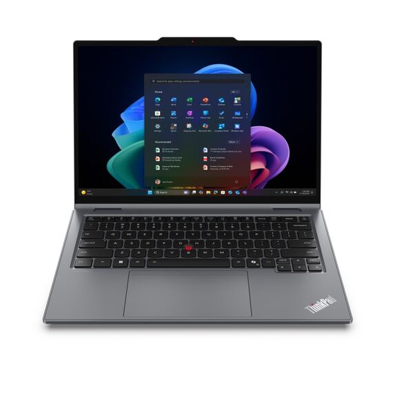 Lenovo ThinkPad X1 2-in-1 Gen 11 Aura Edition Copilot+ PC Intel Core Ultra 7 355 Hybrid (2-in-1) 35,6 cm (14") Touchscreen WUXGA 32 GB LPDDR5x-SDRAM 1 TB SSD Wi-Fi 7 (802.11be) Windows 11 Pro Grau Schweiz, Kapazität: 1 TB