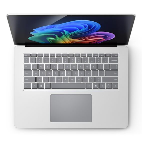 Microsoft Surface Laptop 8 Copilot+ PC Intel Core Ultra X7 368H 38,1 cm (15") Touchscreen 32 GB LPDDR5x-SDRAM 1 TB SSD Wi-Fi 7 (802.11be) Windows 11 Pro Platin QWERTZU, Kapazität: 1 TB, 3 image