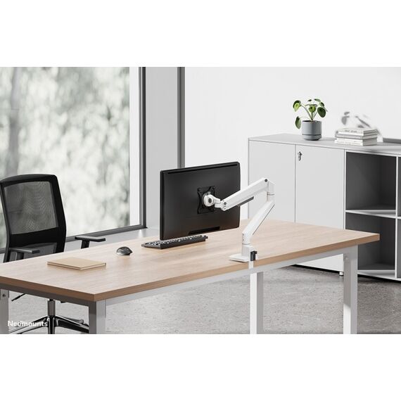 Neomounts DS70-250WH1 Monitorarm 17-35" - Gasfeder - Topfix - 180°-Stopp, Farbe: Weiß, 16 image