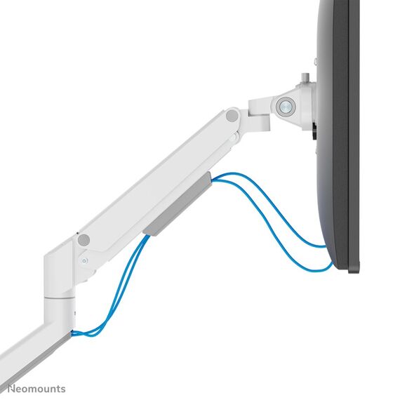 Neomounts DS70-250WH1 Monitorarm 17-35" - Gasfeder - Topfix - 180°-Stopp, Farbe: Weiß, 10 image